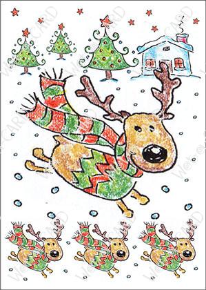 Reindeer Jersey and Scarf