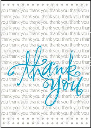 Thank You Script Blue