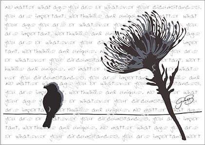 Pincushion and Bird Silver
