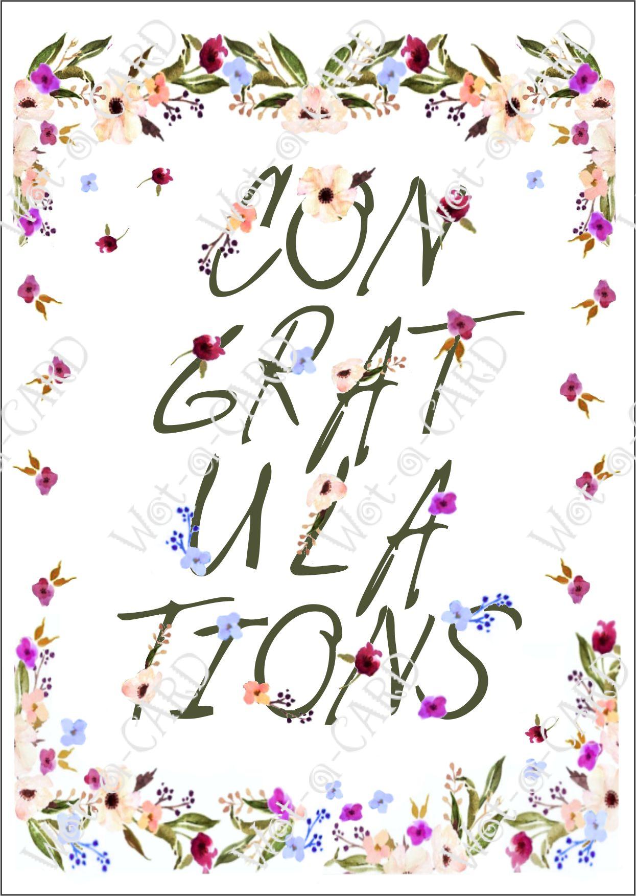 Congratulations Floral