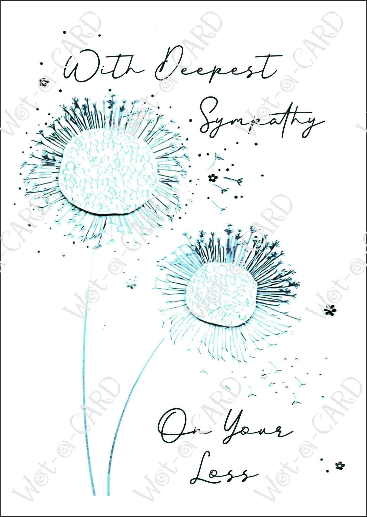 Sympathy Dandelion Charcoal